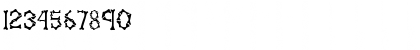 Download BONES Normal Font Numeric Preview
