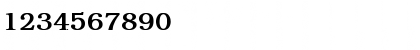 Download Bookman Bold Font Numeric Preview