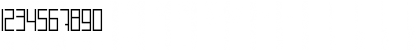 Download BN Defect Regular Font Numeric Preview