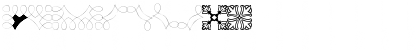 Download Borderbats-Filligree Regular Font Numeric Preview