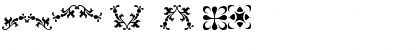 Download Borderbats-Fleur2 Regular Font Numeric Preview