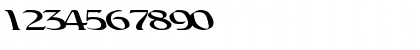 Download Brain Regular Font Numeric Preview