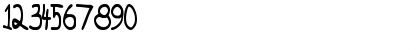 Download Broken Regular Font Numeric Preview
