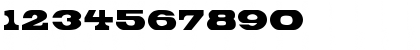 Download Bronte Display Caps SSi Regular Font Numeric Preview