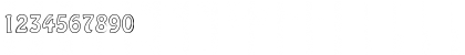 Download BROOKE Regular Font Numeric Preview