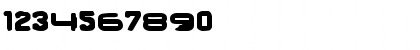 Download BrunstCaps Regular Font Numeric Preview