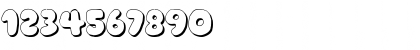 Download bubblegums Regular Font Numeric Preview