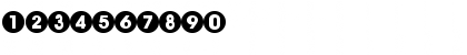 Download BulletBalls AOE Regular Font Numeric Preview