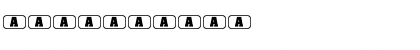 Download Bullets1 Regular Font Numeric Preview