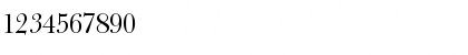 Download Bulmer Roman Font Numeric Preview