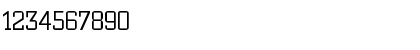 Download Bureau Regular Font Numeric Preview