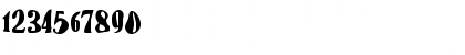 Download BN-FishEye Regular Font Numeric Preview