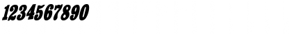 Download CairoExtendedItalic Italic Font Numeric Preview