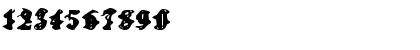 Download BN-Snake Regular Font Numeric Preview