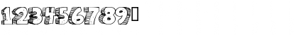 Download Caveman Regular Font Numeric Preview