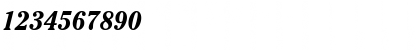 Download ChelthmITC Bk BT Bold Italic Font Numeric Preview