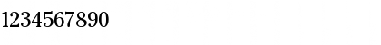 Download Cheltenham Regular Font Numeric Preview
