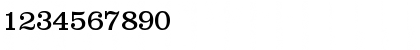 Download Clarendon Regular Font Numeric Preview
