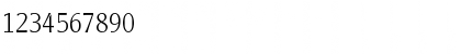 Download ClearfaceGothicLH Regular Font Numeric Preview