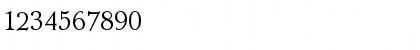 Download Cleric Light SSi Light Font Numeric Preview