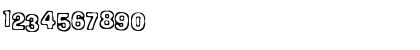 Download Comicate Regular Font Numeric Preview