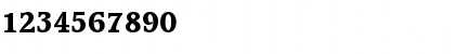 Download Conso Display SSi Regular Font Numeric Preview