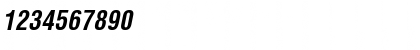 Download Context Condensed SSi Bold Condensed Italic Font Numeric Preview