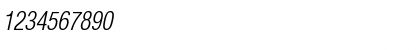 Download Context Light Condensed SSi Light Condensed Italic Font Numeric Preview