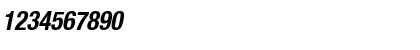 Download Context Reprise Condensed SSi Bold Condensed Italic Font Numeric Preview