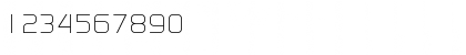 Download Continuum Light Regular Font Numeric Preview