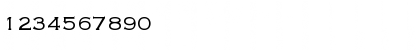 Download Copperplate Light SSi Light Font Numeric Preview