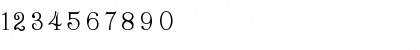 Download Cordella Roman Font Numeric Preview