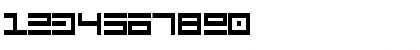 Download Cyberspeak Regular Font Numeric Preview