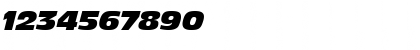 Download Decade Black SSi Extra Black Italic Font Numeric Preview
