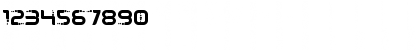 Download Despair Regular Font Numeric Preview