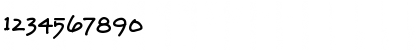 Download Desyrel Regular Font Numeric Preview