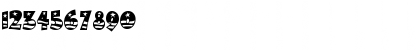 Download BodieMF Flag Font Numeric Preview