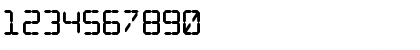 Download Digital dream Fat Regular Font Numeric Preview