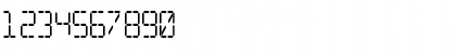 Download Digital dream Narrow Regular Font Numeric Preview