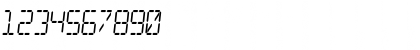 Download Digital dream Skew Narrow Regular Font Numeric Preview