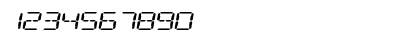 Download Digital Readout Expanded Regular Font Numeric Preview