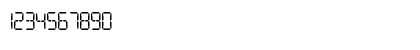 Download Digital Readout Upright Regular Font Numeric Preview