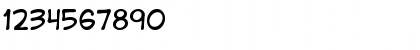 Download DigitalStrip Regular Font Numeric Preview