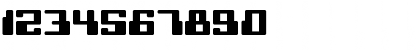 Download Digitek Regular Font Numeric Preview