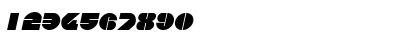 Download Discotheque Italic Font Numeric Preview