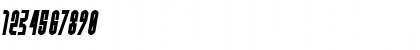 Download Do not eat this Fat Italic Regular Font Numeric Preview