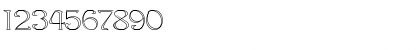 Download Edda Regular Font Numeric Preview