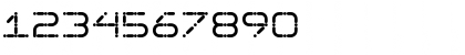 Download Ego trip Regular Font Numeric Preview