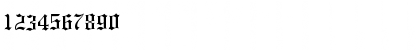 Download EnglandOldDB Normal Font Numeric Preview