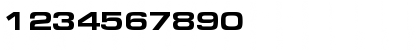 Download EurasiaExtended Bold Font Numeric Preview